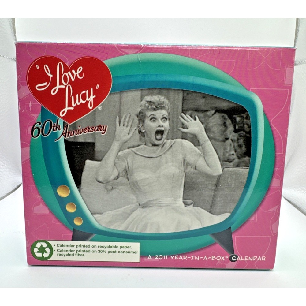 I Love Lucy New In Box  2011 A Year In A Box‎ Calendar - 60th Anniversary